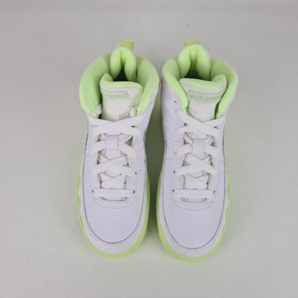 Air Jordan GIRLS AJF 9 (PS) LITTLE KIDS Sneakers White - Picture 4 of 9